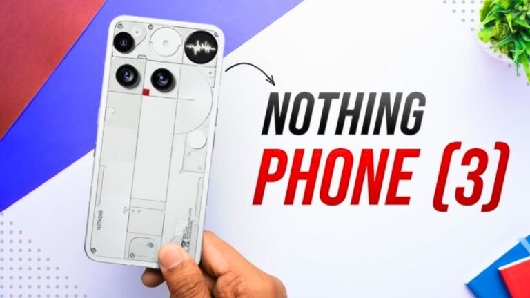 Nothing Phone 3 Leaked