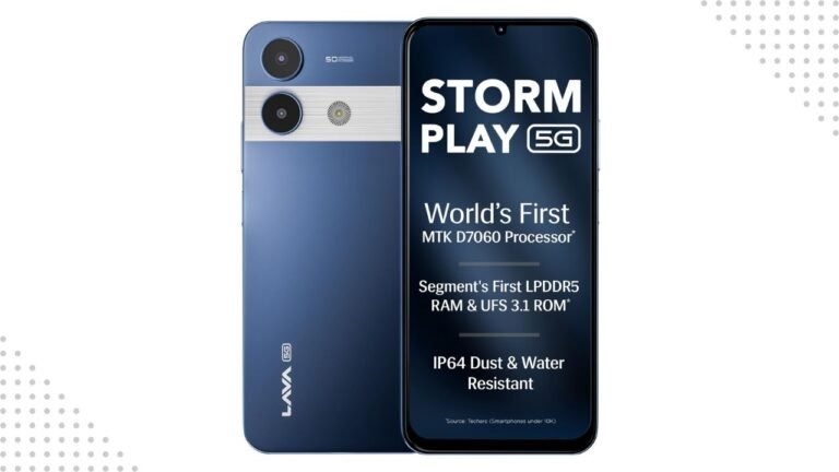 Lava Storm Play 5G